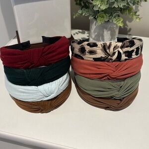 Knotted headbands (8 assorted)